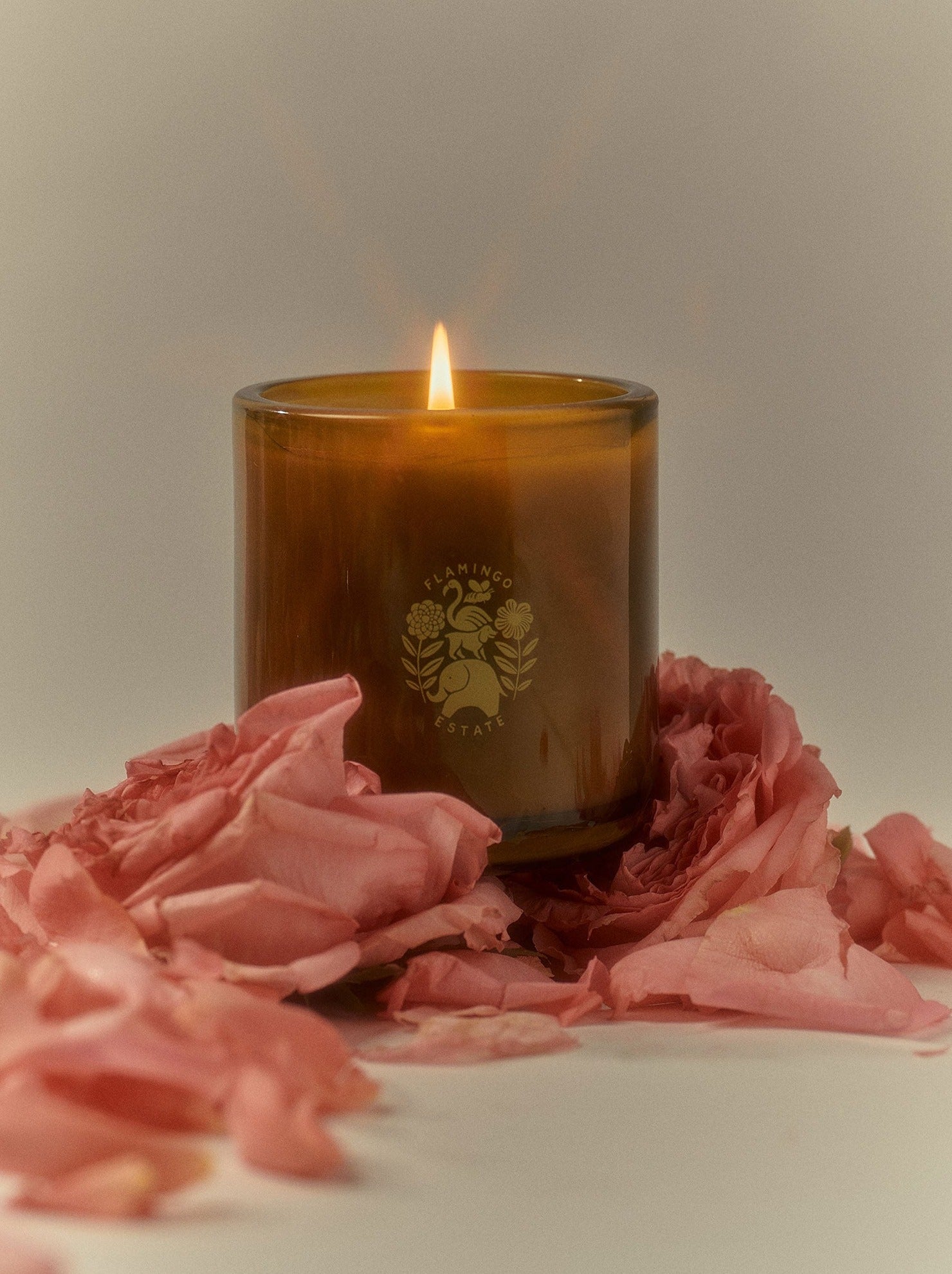 Rose candle deals