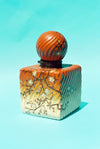 Large Japonisme Opaline Glass Inkwell, c. 1885