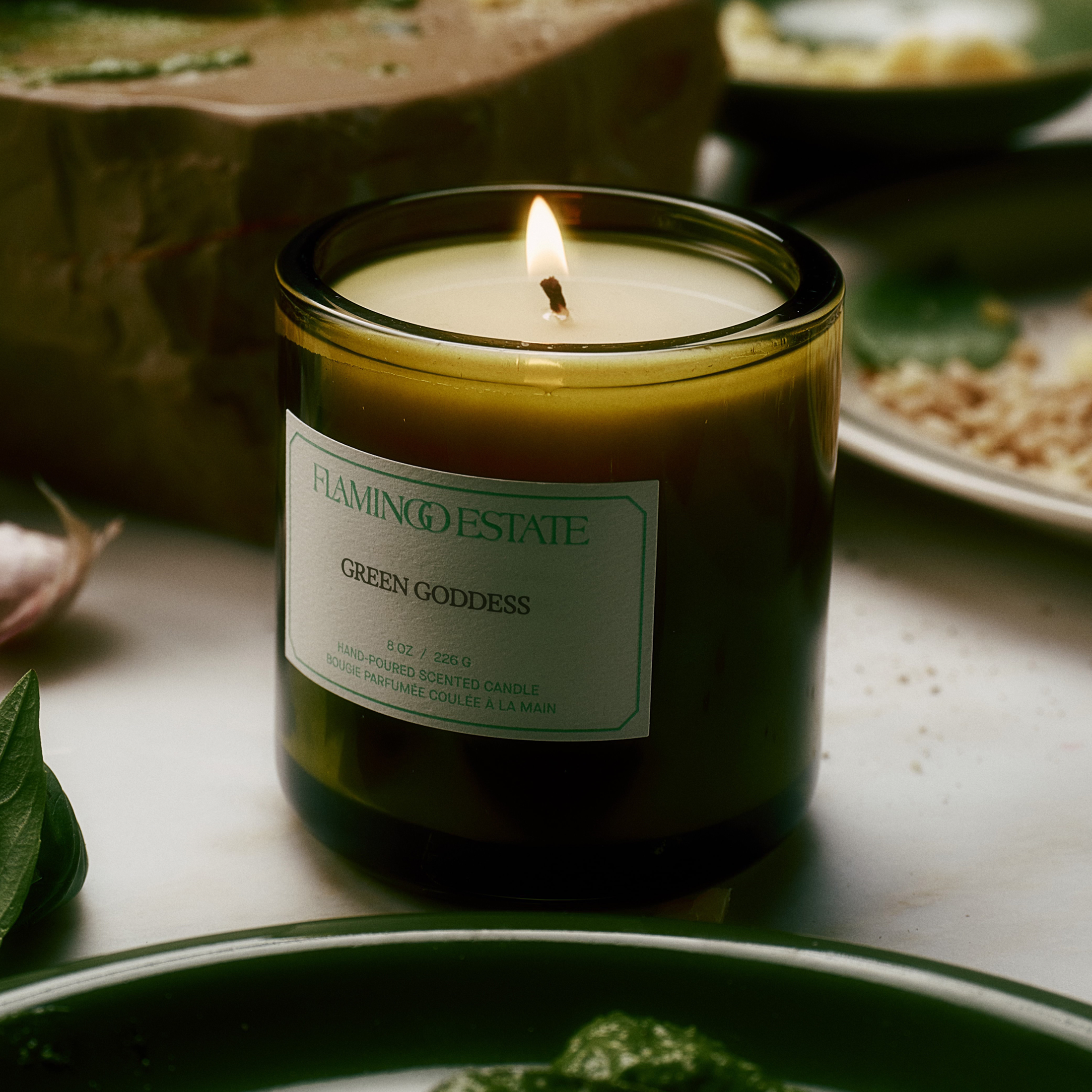 Green Goddess Candle - Flamingo Estate