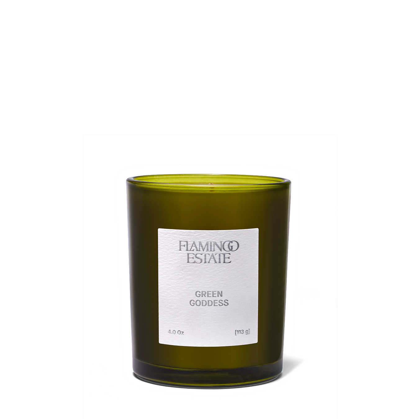 Mini Green Goddess Candle - Flamingo Estate