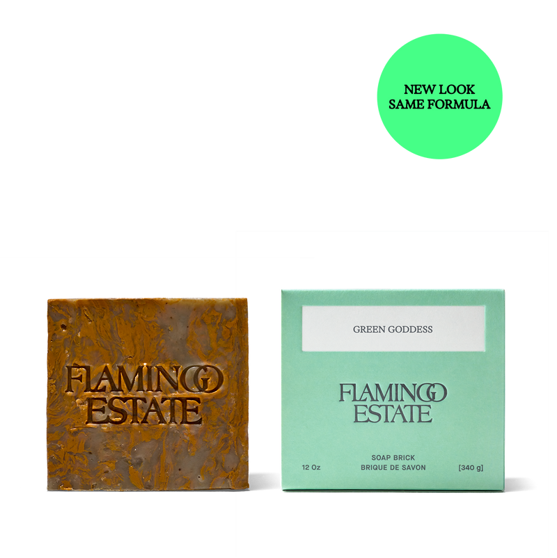 Green Goddess Soap Brick - Flamingo Estate