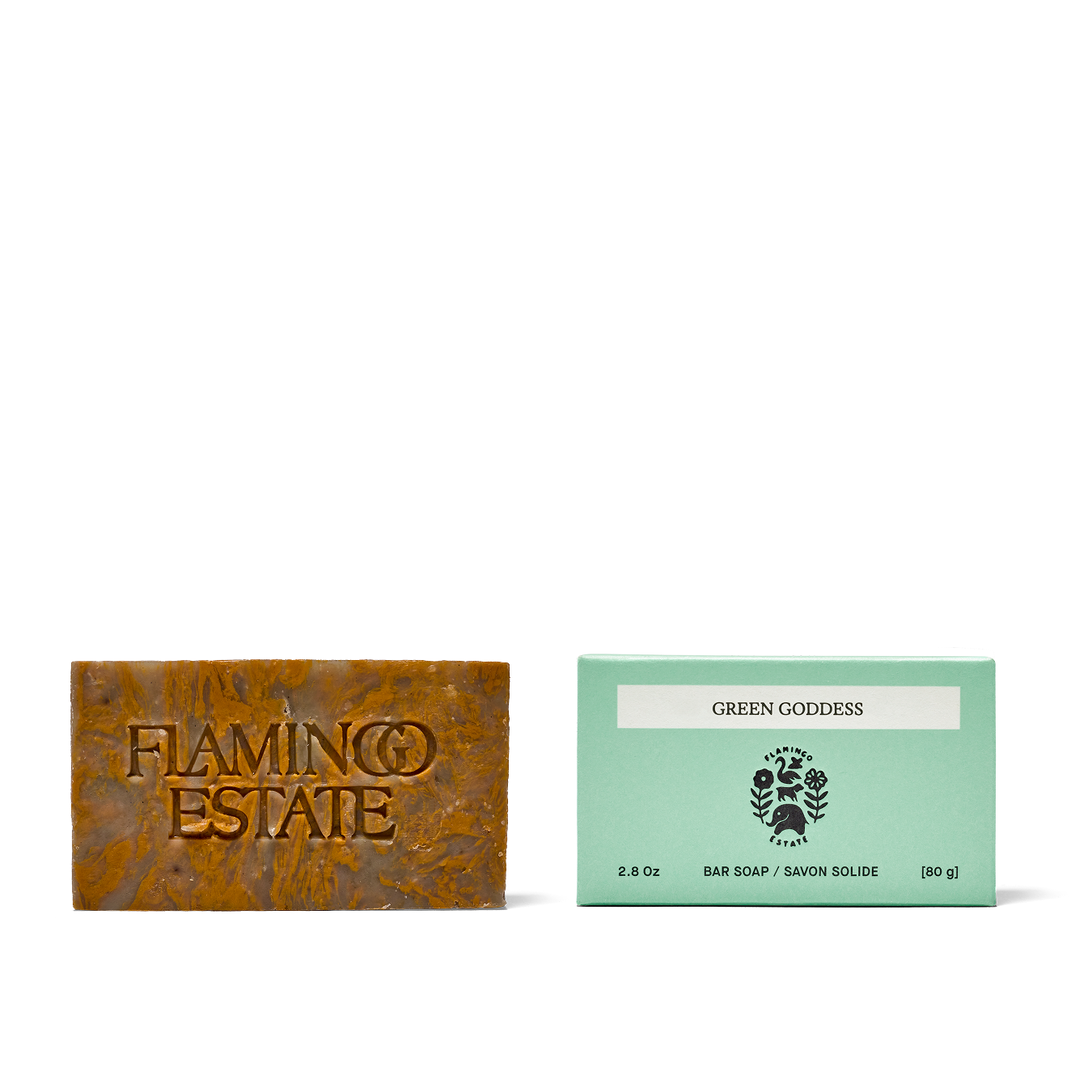 Mini Green Goddess Bar Soap - Flamingo Estate