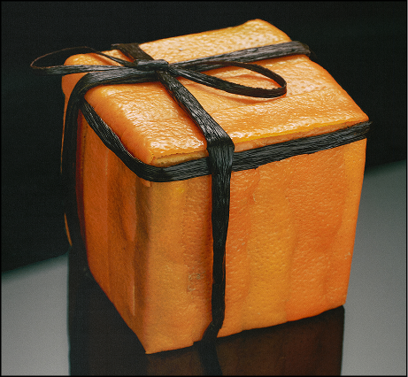 Chic Citrus, <br>Velvety Leather