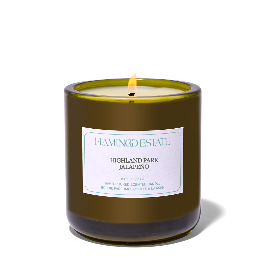 Highland Park Jalapeño Candle - Flamingo Estate
