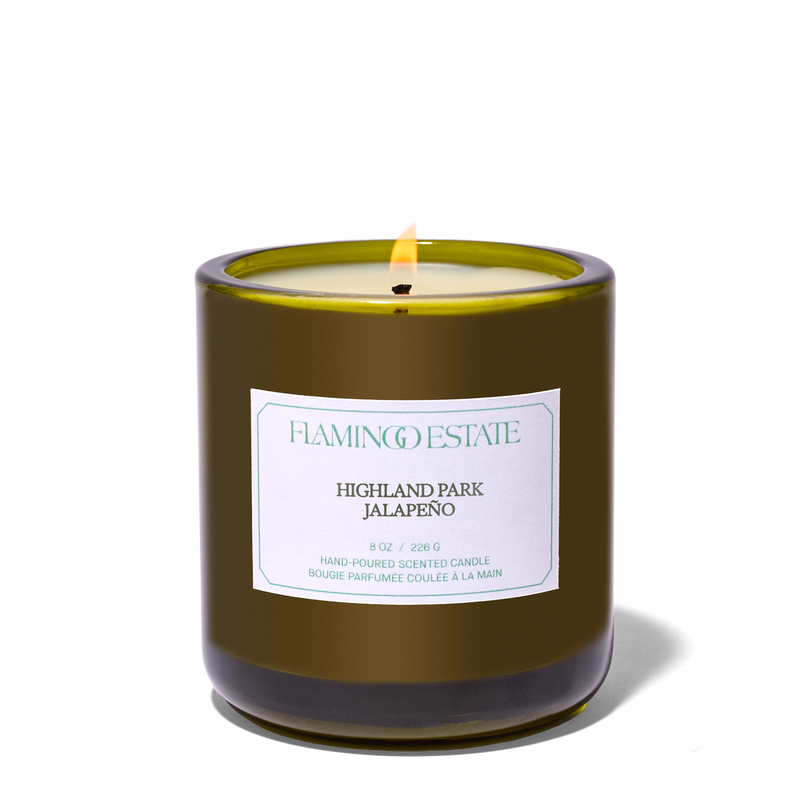 Highland Park Jalapeño Candle - Flamingo Estate
