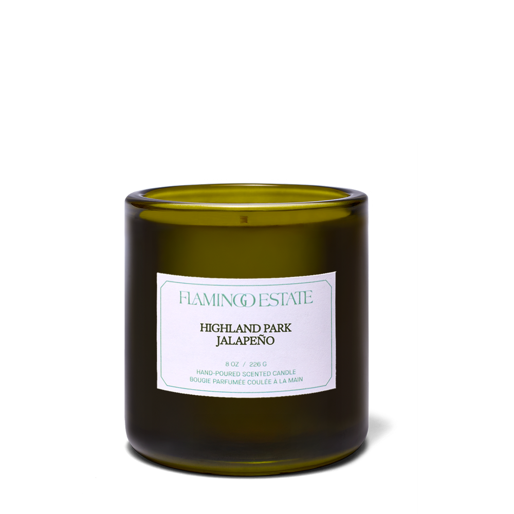 Highland Park Jalapeño Candle - Flamingo Estate
