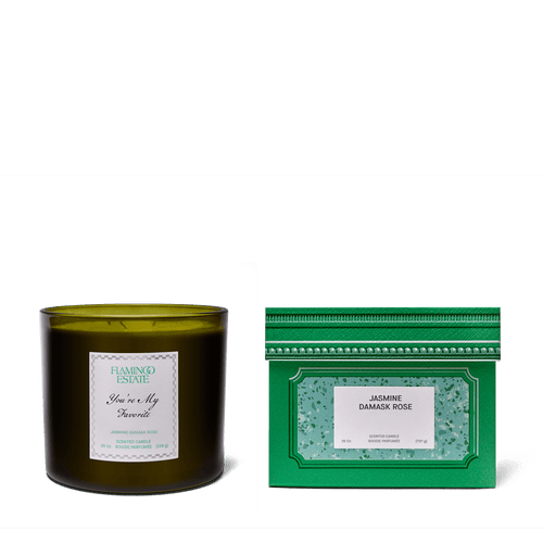 Flamingo Estate Personalized Jasmine Rose XL Candle