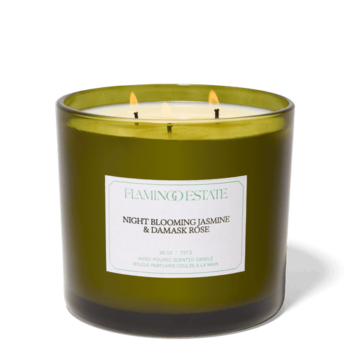 Flamingo Estate Night Blooming Jasmine & Damask Rose XL Candle