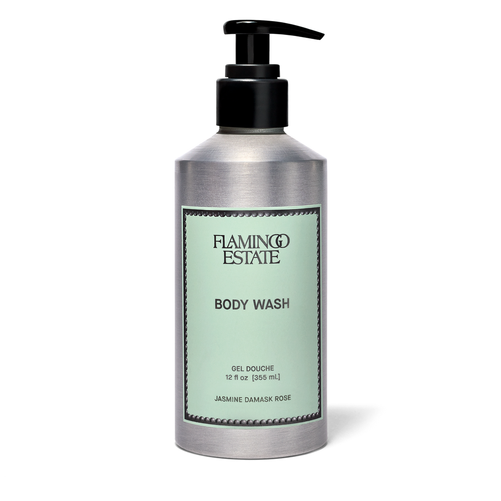 Jasmine Damask Rose Body Wash - Flamingo Estate