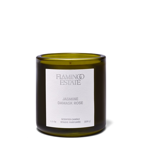 Flamingo Estate Jasmine Damask Rose Candle
