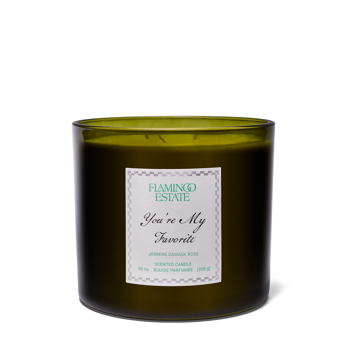 Personalized Jasmine Damask Rose XL Candle