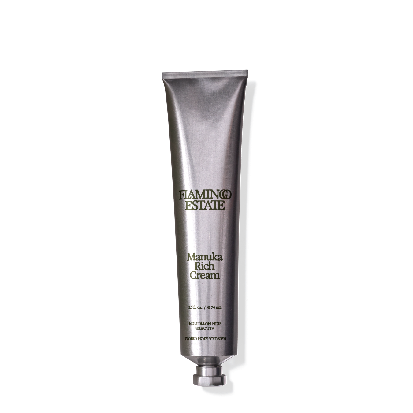 Manuka Rich Cream in a sleek metallic tube.