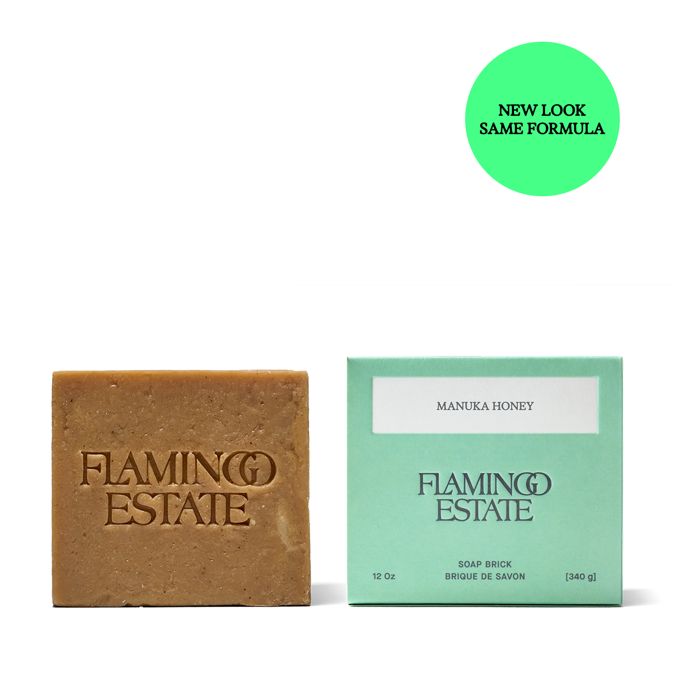 Manuka Honey Soap Brick - Flamingo Estate
