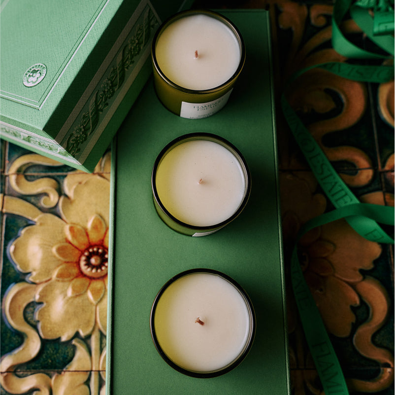 Natural Scented Candle Set – The Mini Three Sisters Candle Set