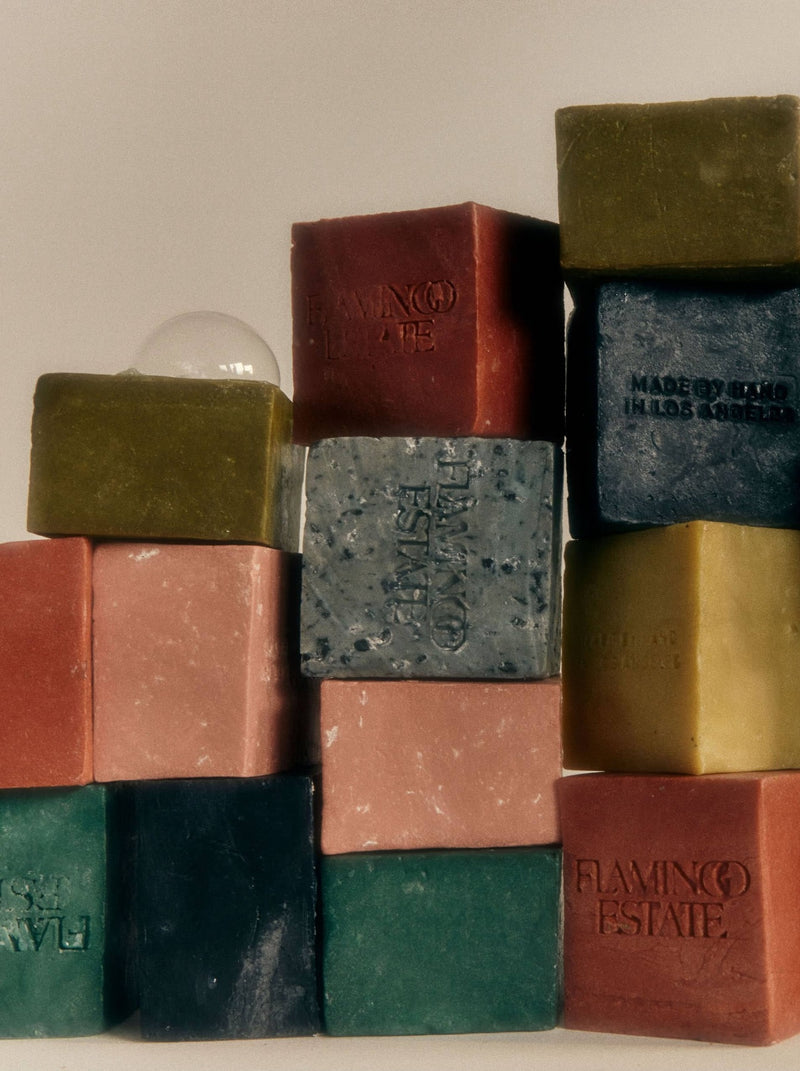 Roman Parsley & Fresh Rosemary Soap Brick - Flamingo Estate