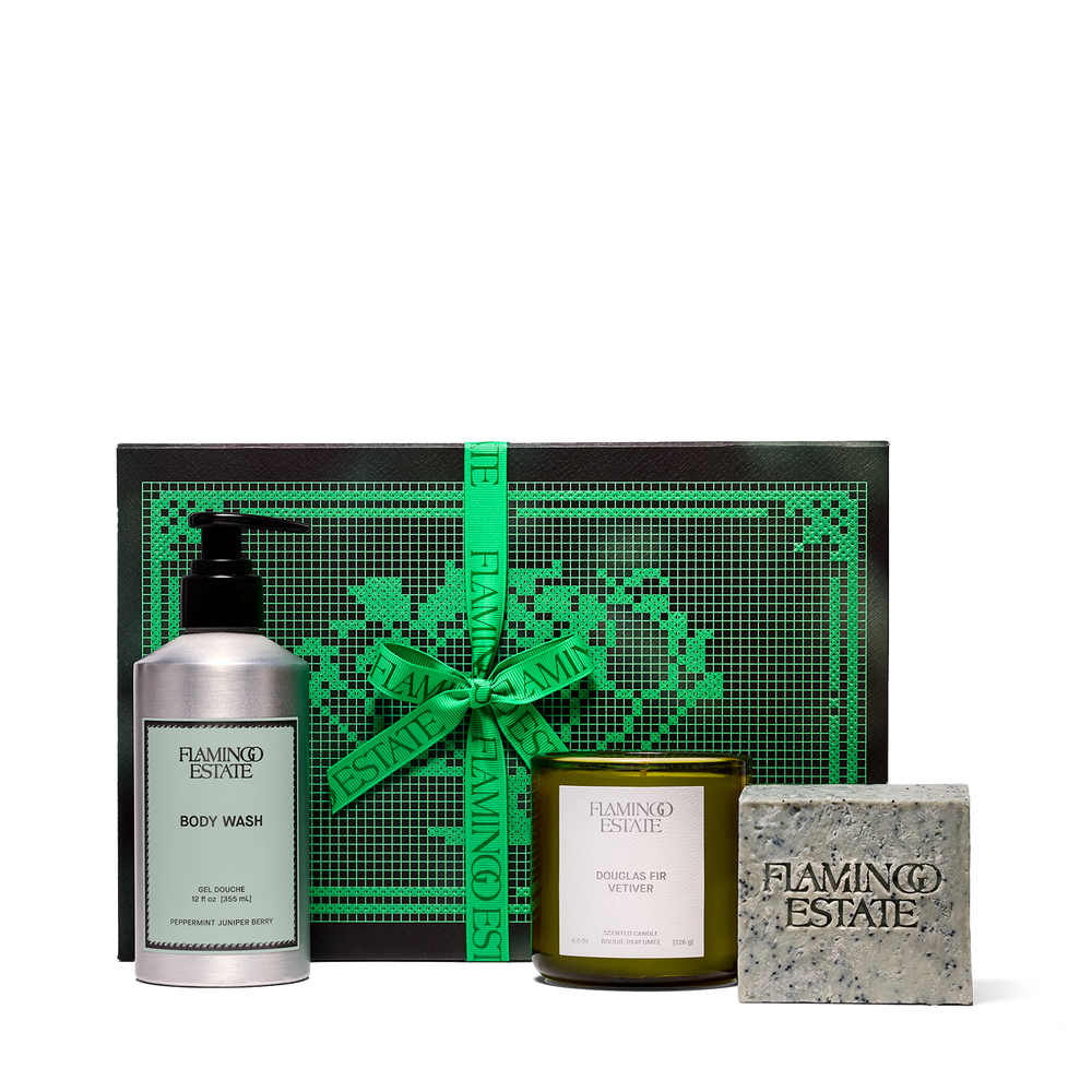 Douglas Fir & Peppermint Morning Set - Flamingo Estate