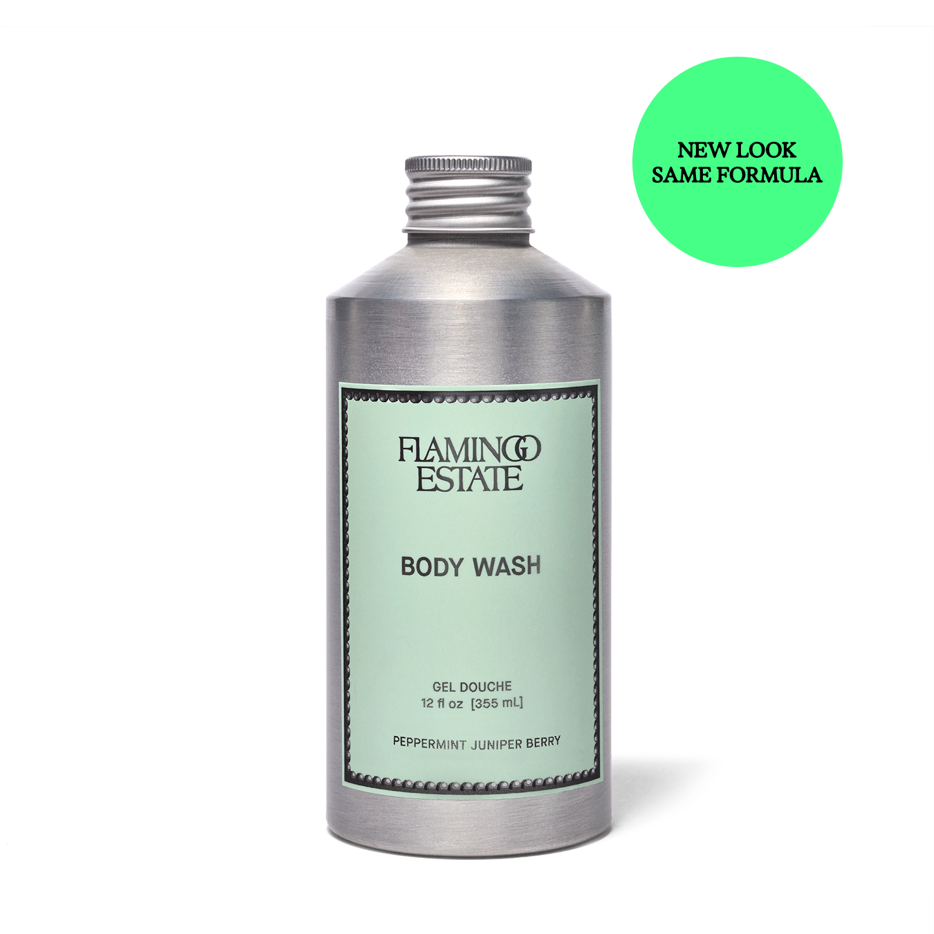 Peppermint & Juniper Berry Body Wash - Flamingo Estate