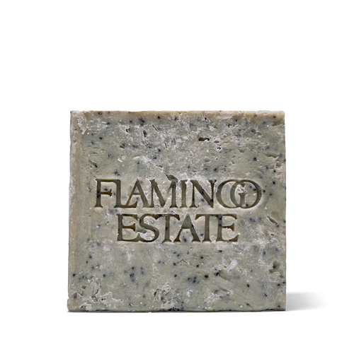 Flamingo Estate Exfoliating Peppermint Soap Brick