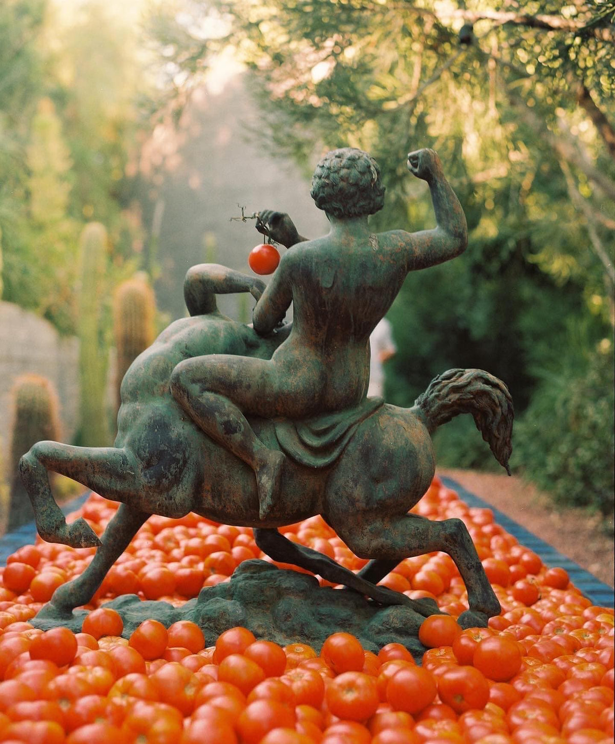 Personalized Heirloom Tomato XL Candle - Flamingo Estate