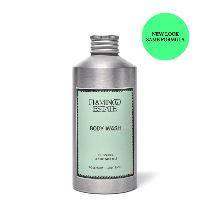 Rosemary Clary Sage Body Wash - Flamingo Estate