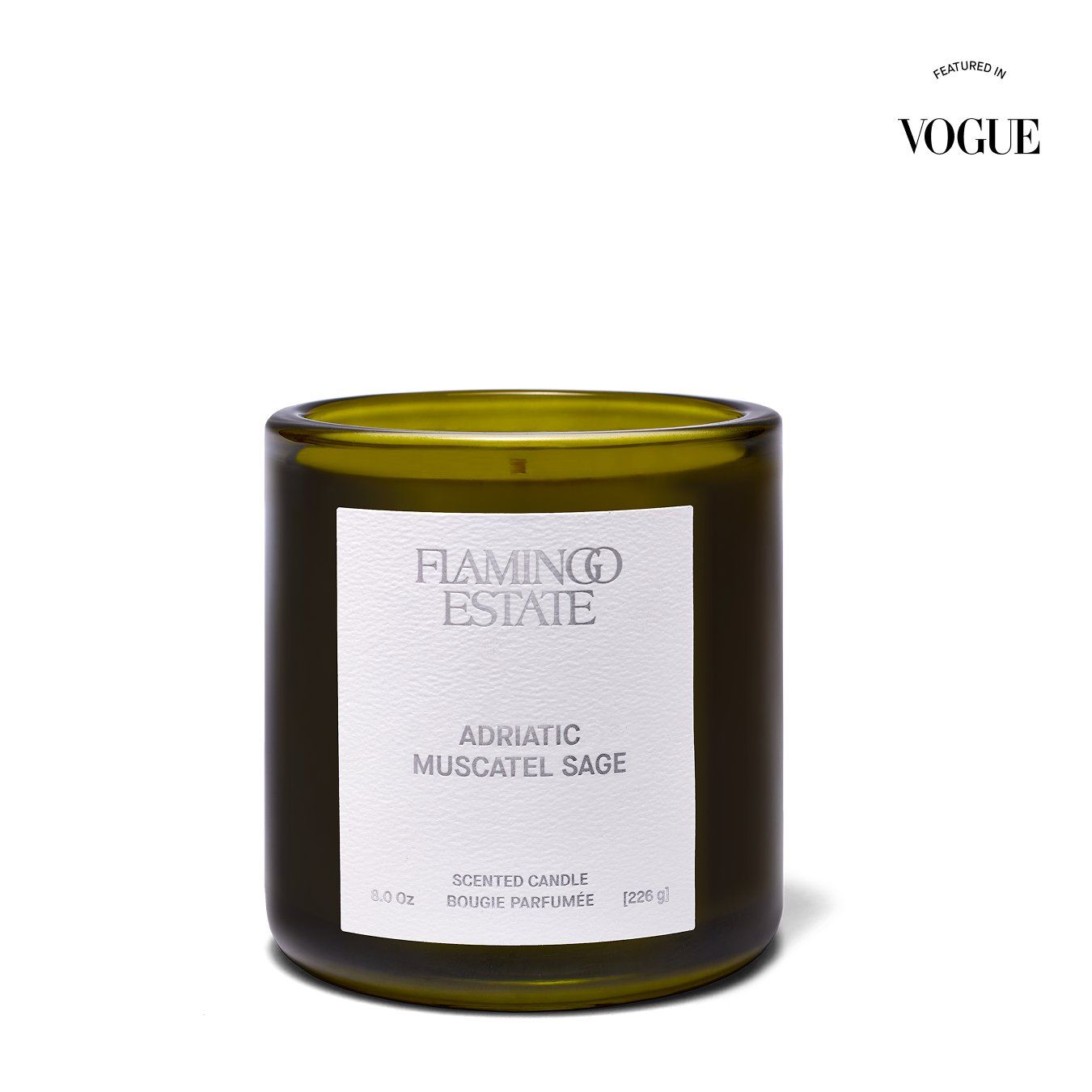 Adriatic Muscatel Sage Candle - Flamingo Estate