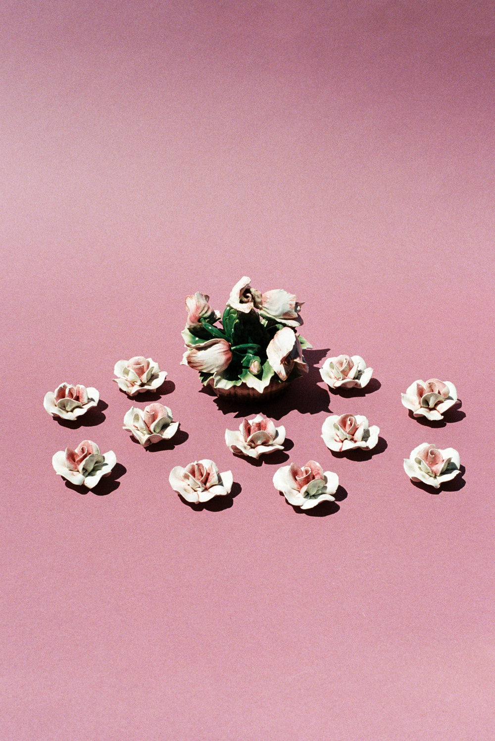 Small Porcelain Roses