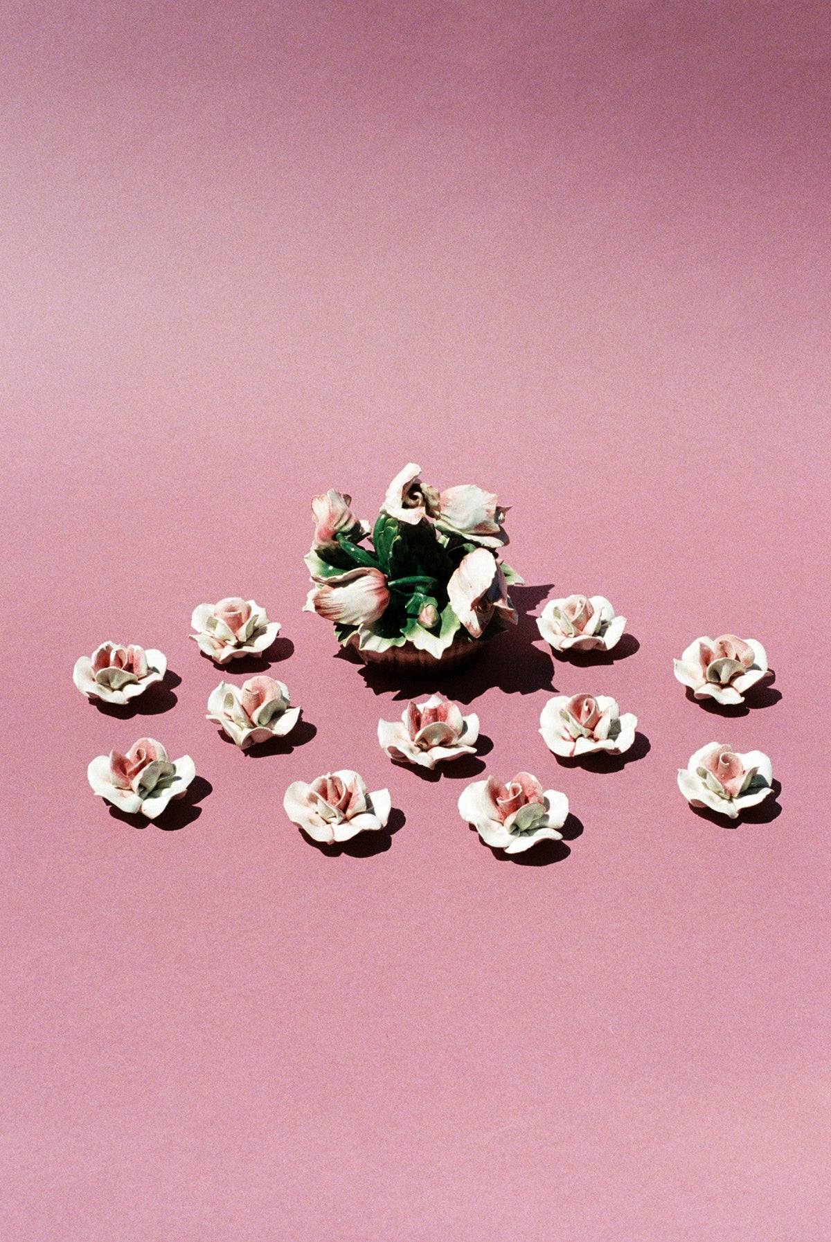 Small Porcelain Roses