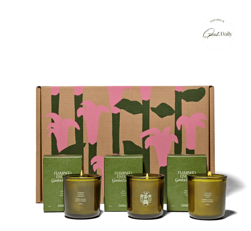 Flamingo Estate The Three Sisters Candle Set