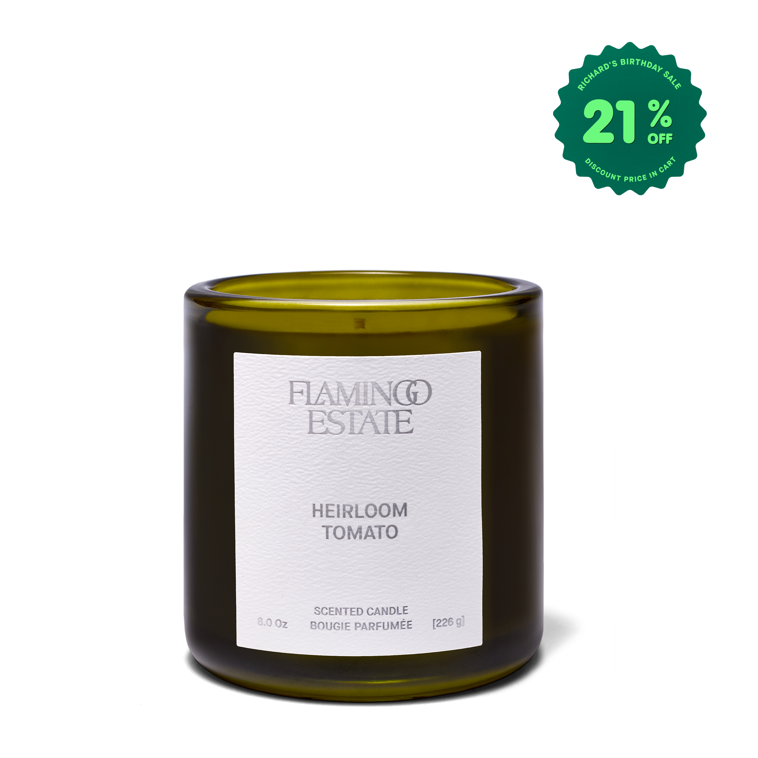 Heirloom Tomato Candle - Flamingo Estate