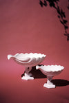 White Footed Shell Basins