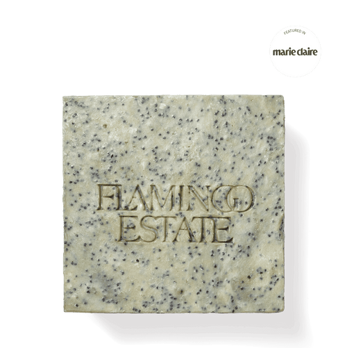 Flamingo Estate Exfoliating Peppermint Soap Brick