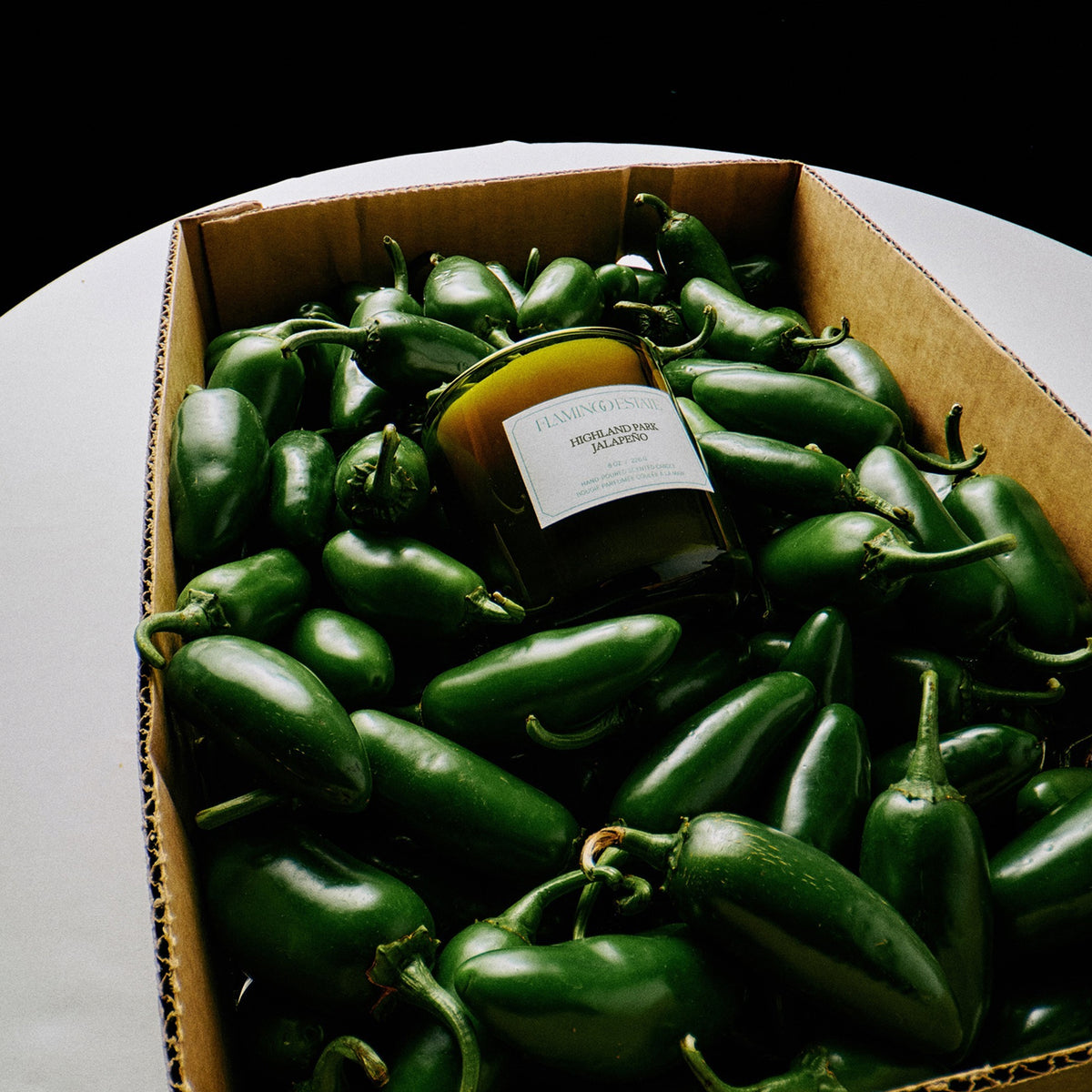 Highland Park Jalapeño Candle - Flamingo Estate