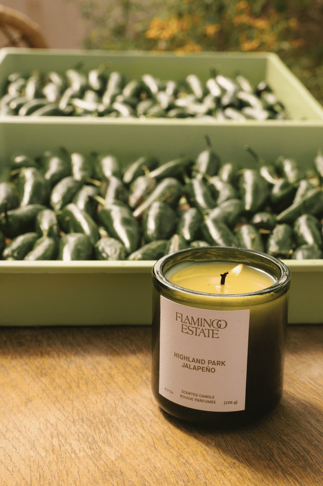 Highland Park Jalapeño Candle - Flamingo Estate