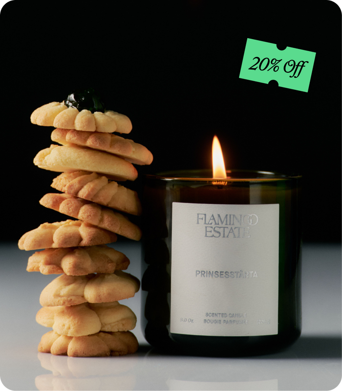 Our Most <br> Delicious Candle