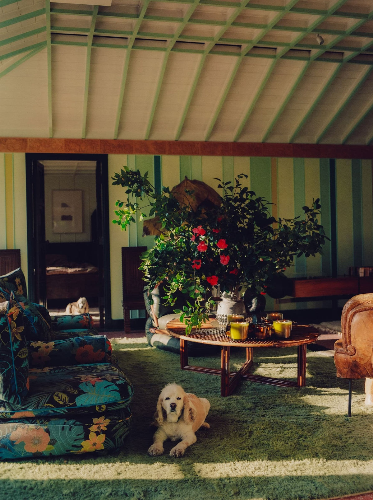 Personalized Jasmine Damask Rose Candle - Flamingo Estate