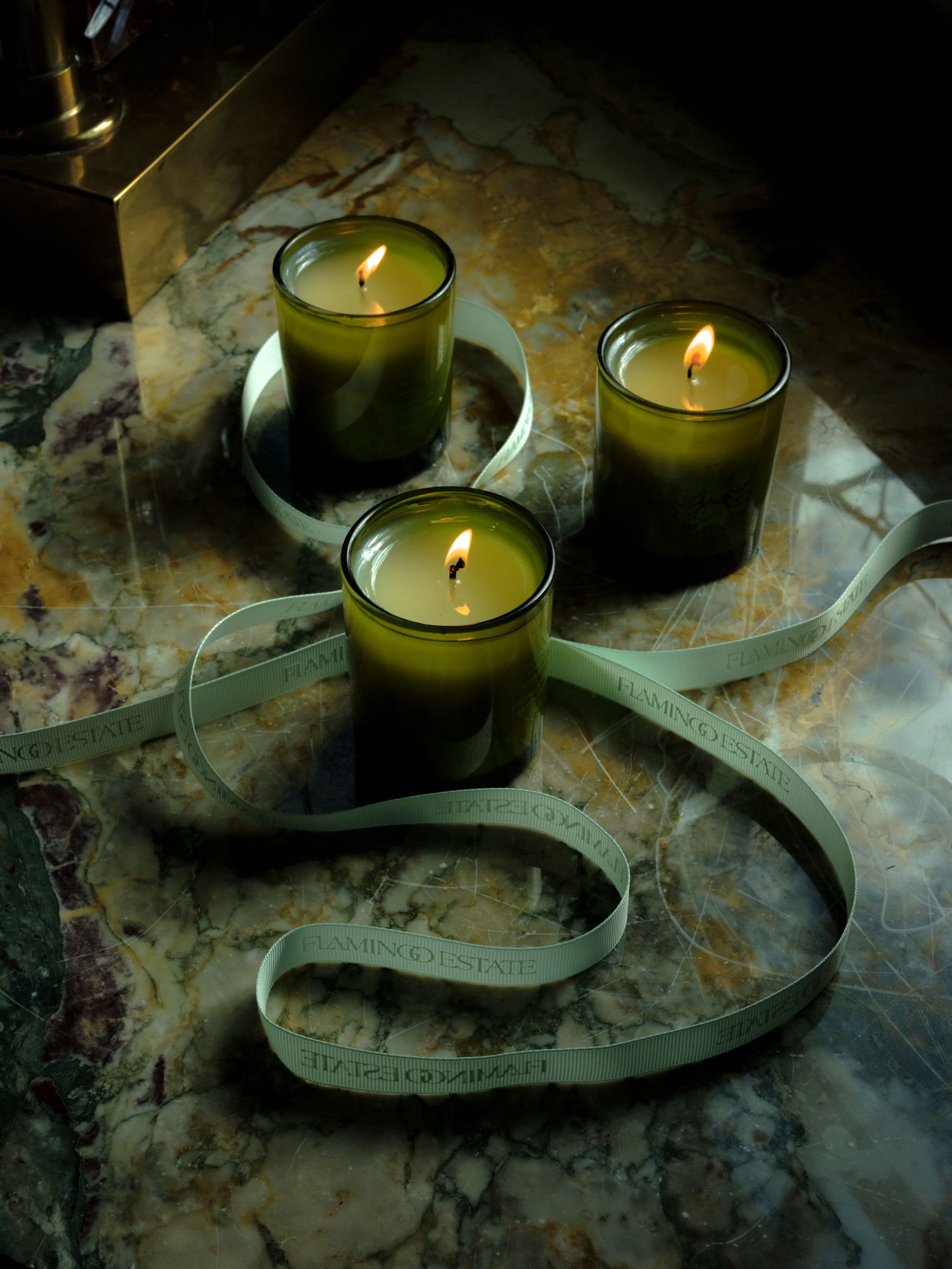 Mini Jasmine Rose Candle - Flamingo Estate