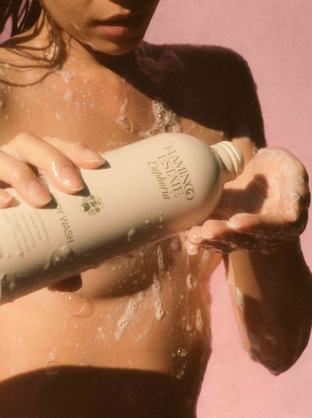 Night Blooming Jasmine & Damask Rose Body Wash - Flamingo Estate