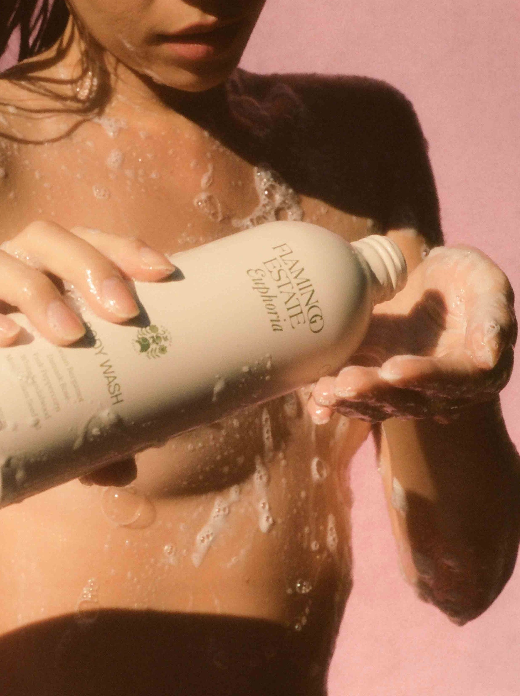 Night Blooming Jasmine & Damask Rose Body Wash - Flamingo Estate