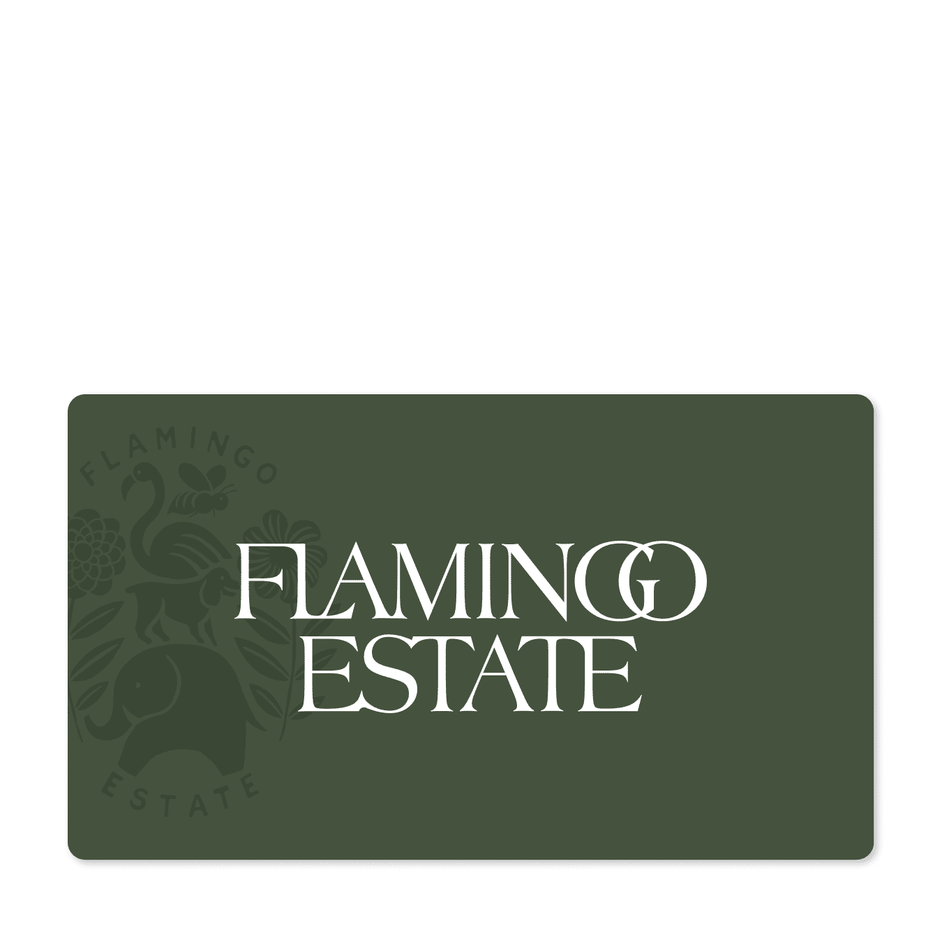 Flamingo Estate Card