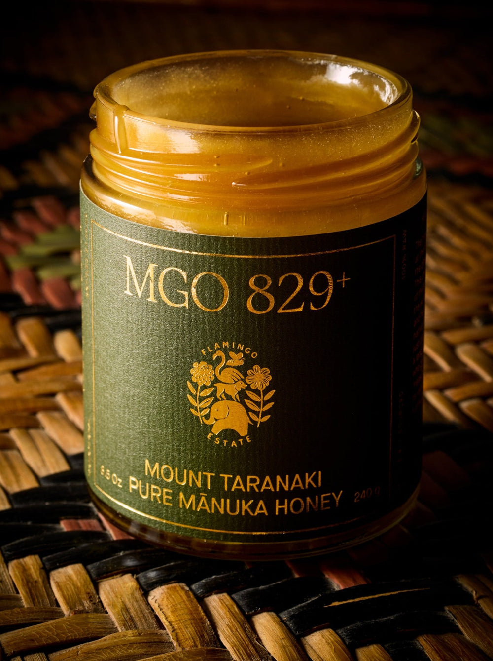 Mount Taranaki Pure Manuka Honey - Flamingo Estate